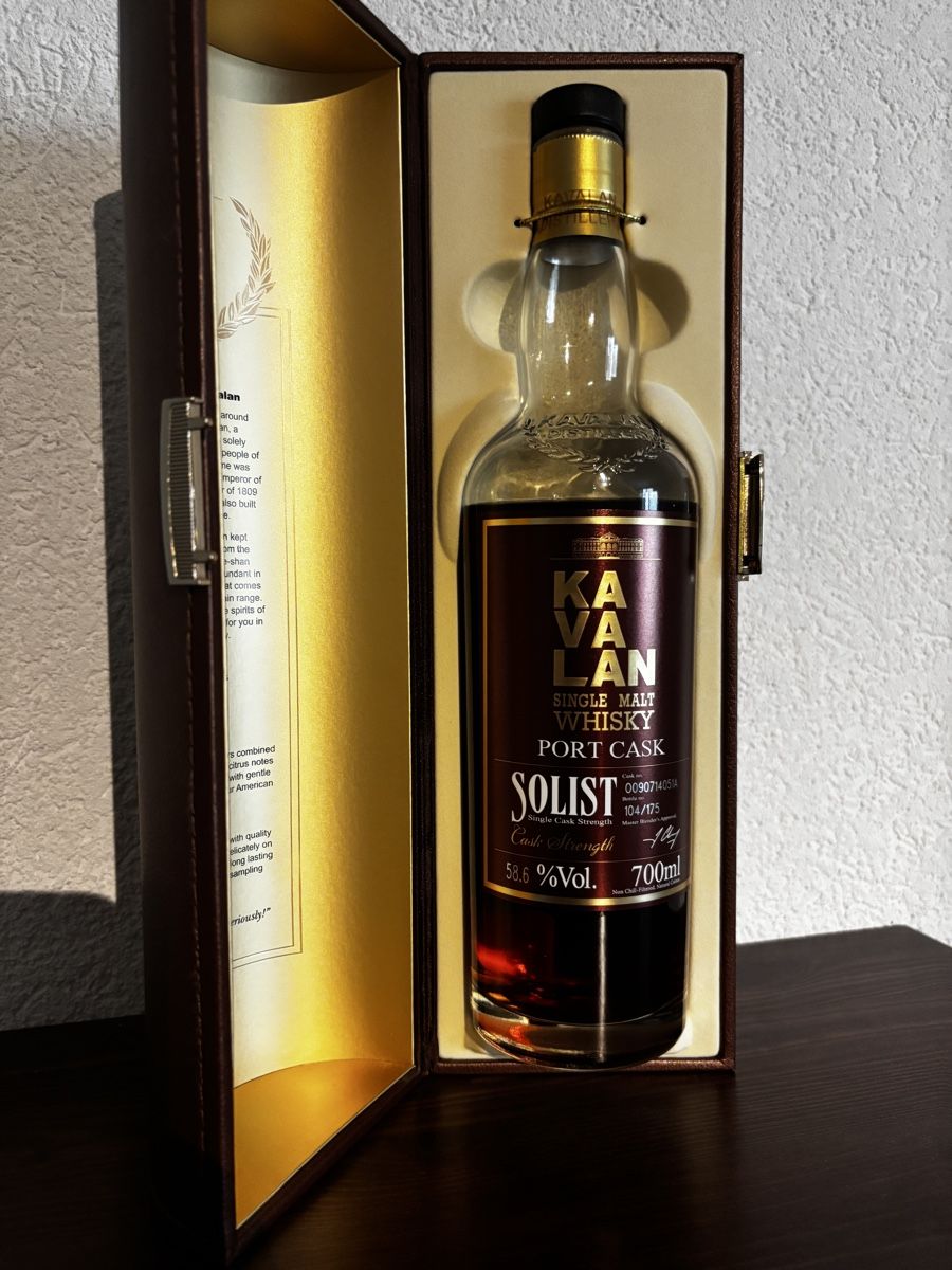 Kavalan Spiritueux: Anbruchflasche Kavalan Solist – D'occasion à Brislach par Whisky-fever