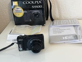 Nikon Coolpix S9100 Appareil photo compact 12.1MP -top-