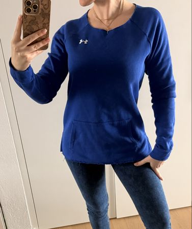Under Armour Pullover, Gr. M, blau, neuwertig, Damen 49