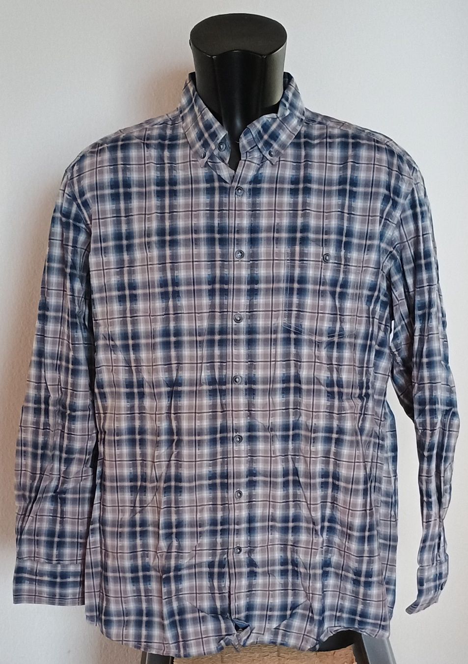 Camicie: Hemd blau/weiss/grau Gr. XL – Nuovo (secondo la descrizione) da Rothrist venduto da GIWALD
