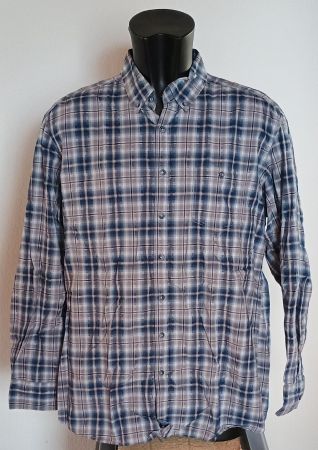 Hemd blau/weiss/grau Gr. XL