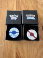 2 Pin Pokémon Perle und Diamant Durchmesser ca. 3cm
