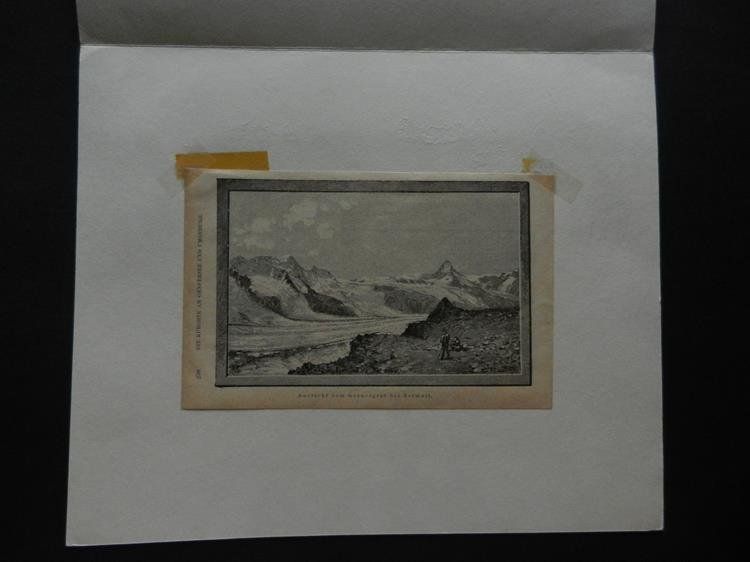 Incisioni: Aussicht vom Gornergrat bei Zermatt – Usato da Risch venduto da Rischli15 1