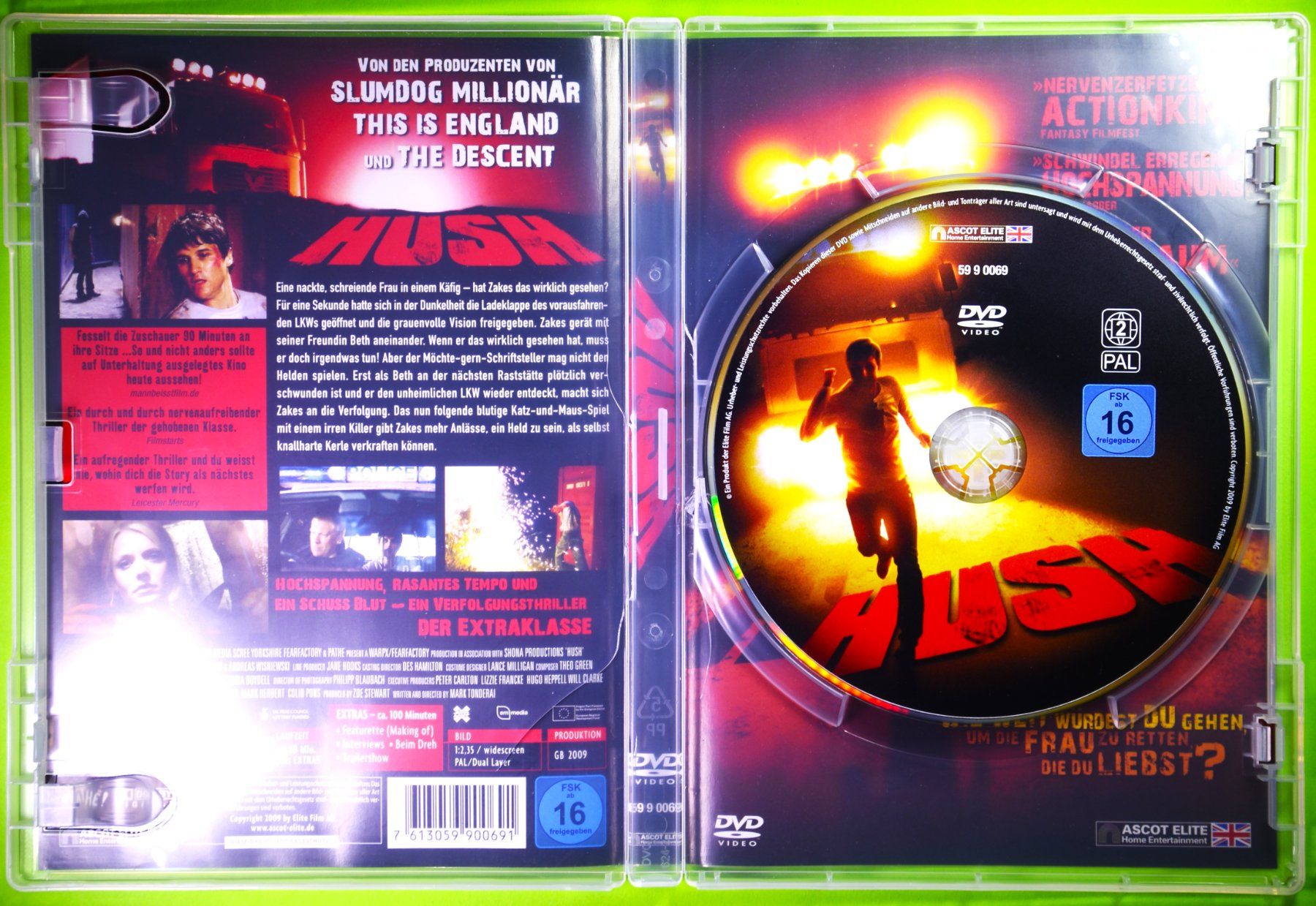 Tutti i DVDs: HUSH - NERVENZERFETZENDES ACTIONKINO ! – Nuovo (secondo la descrizione) da Luzern venduto da piro12 3