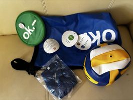 Set d'été OK. NEUF – Ballon volley, Dry Bag & accessoires