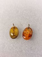 2 Sacred Pendants with double image, front and back