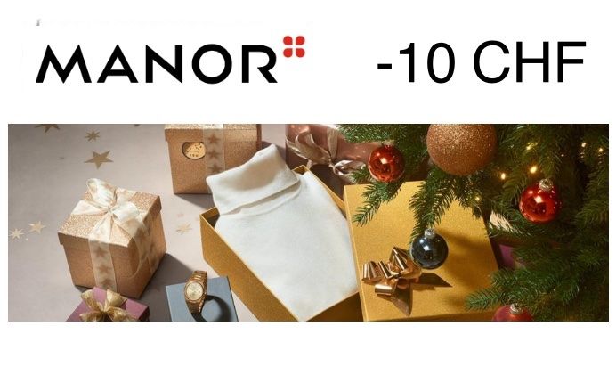GUTSCHEIN - 10 CHF Rabatt bei MANOR (Mode, Wohnen) (Neu (gemäss ...