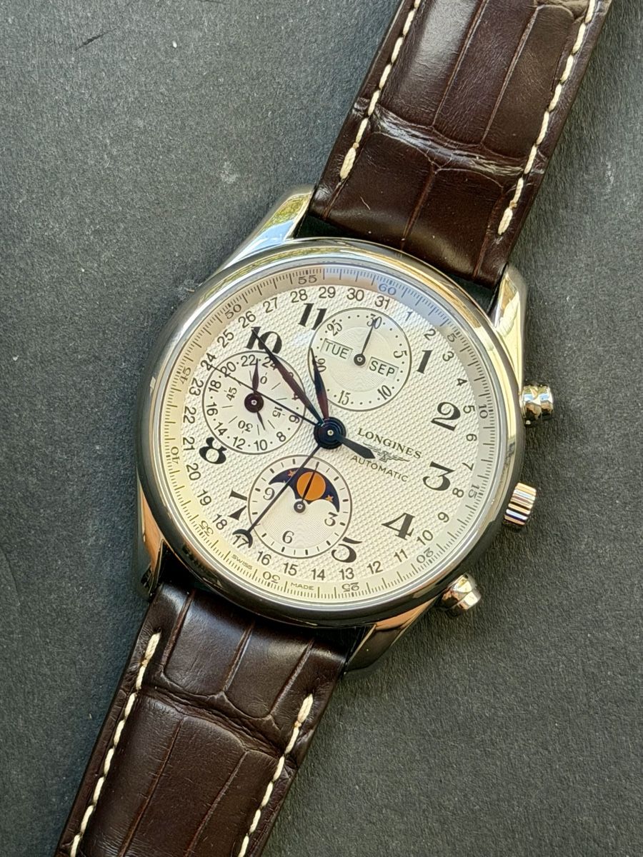 Longines Orologi: Longines Master Collection Chronograph Automatic – Usato da Winterthur venduto da YSCHU 1