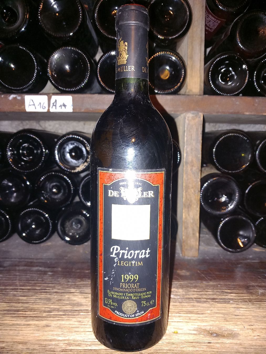 Vino: De mueller priorat 1999 – Nuovo e nell'imballaggio originale da Le locle venduto da juliensaran 1