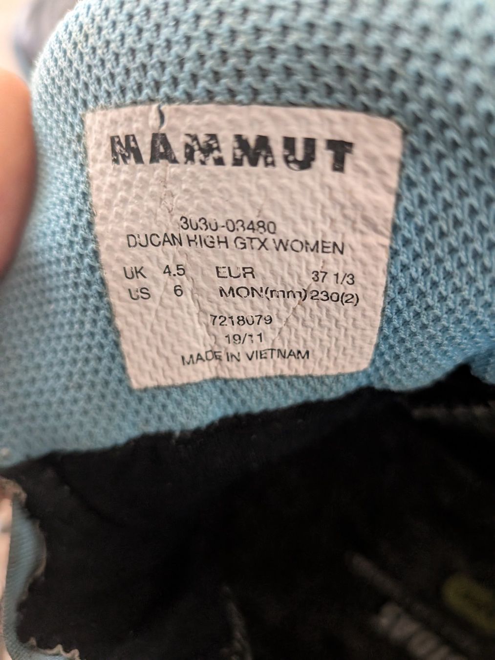 Mammut Scarpe da donna: Mammut Ducan High 37 – Usato da Langnau am Albis venduto da Ramuce 3