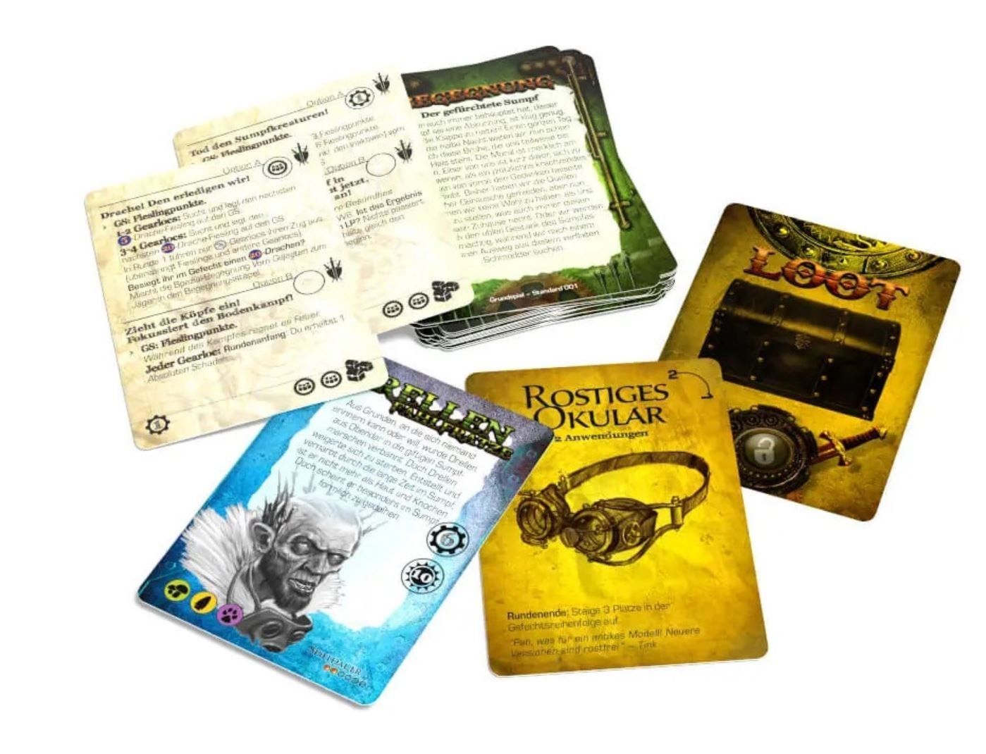 Spiele: Too Many Bones + Erweiterung 40 Tage – Gebraucht aus zürich von Marc70 3