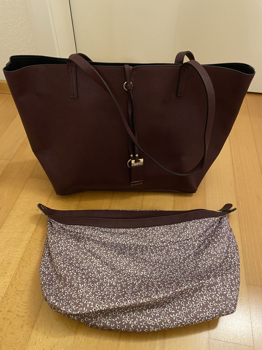 Anna Field Borse da donna: Anna Field Shopper/Handtasche, bordeaux – Usato da Bassersdorf venduto da jeh99 2