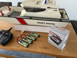 RC Modellschiff Coast Guard P15 fahrbereit mit Zubehör