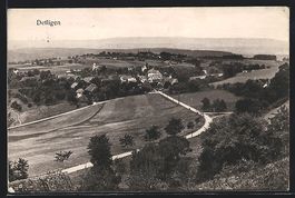 Detligen, Panoramablick von der Bergwies
