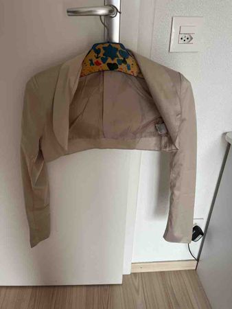 Boléro Femme, beige, taille 38, état acceptable