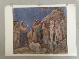 Schulwandbild 20B Auferweckung des Lazarus
