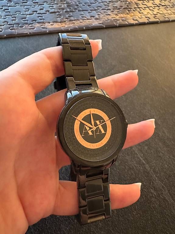 Orologi: Armani Exchange Uhr Schwarz – Usato da Pfäffikon SZ venduto da Melanie335 1