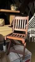 Mini Klappstuhl aus Holz für Kinder oder Puppen
