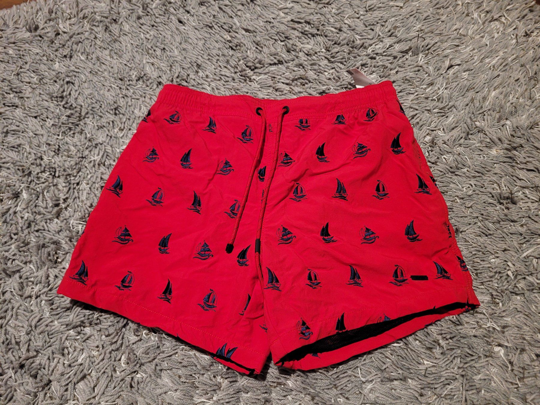 Costumi da bagno: Herren Badehose BOSS Gr. S rot neu – Nuovo (secondo la descrizione) da Bolligen venduto da sweet_volcano
