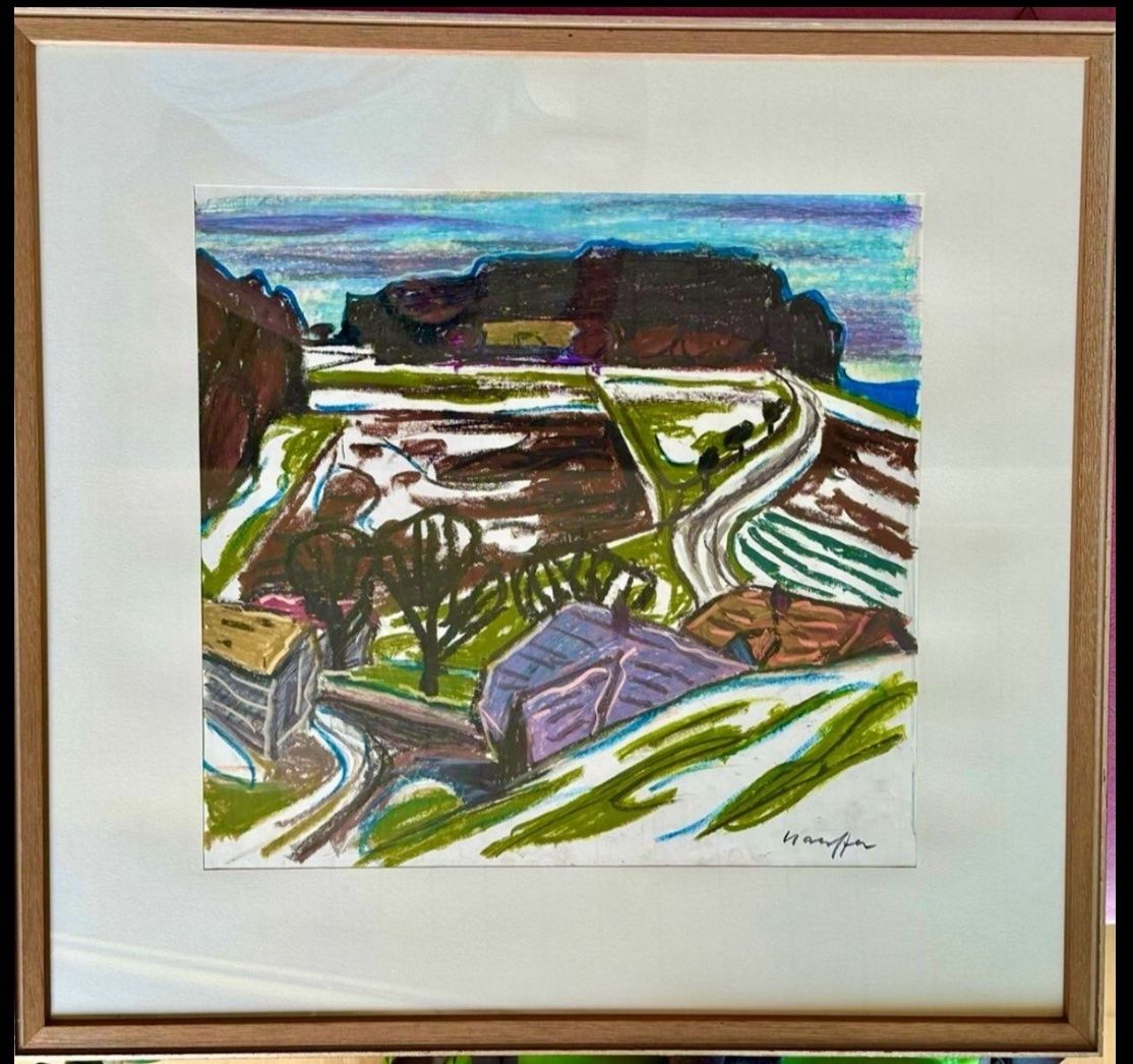 Dipinti: Fred Stauffer (1892-1980) – Usato da Latsch venduto da Enzianrose