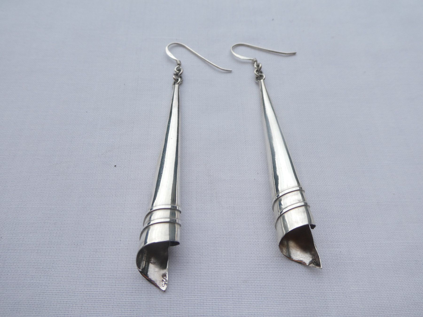 Ohrringe & -stecker: Silber-Ohrhänger 925, Länge 7cm – Gebraucht aus Gattikon von kaandooh 1