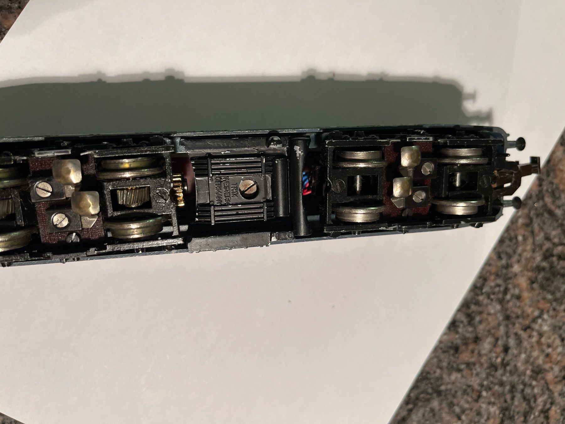 Modellini di ferrovie: Lokomotive, blau – Usato da Spiegel b. Bern venduto da Burdicrew 2