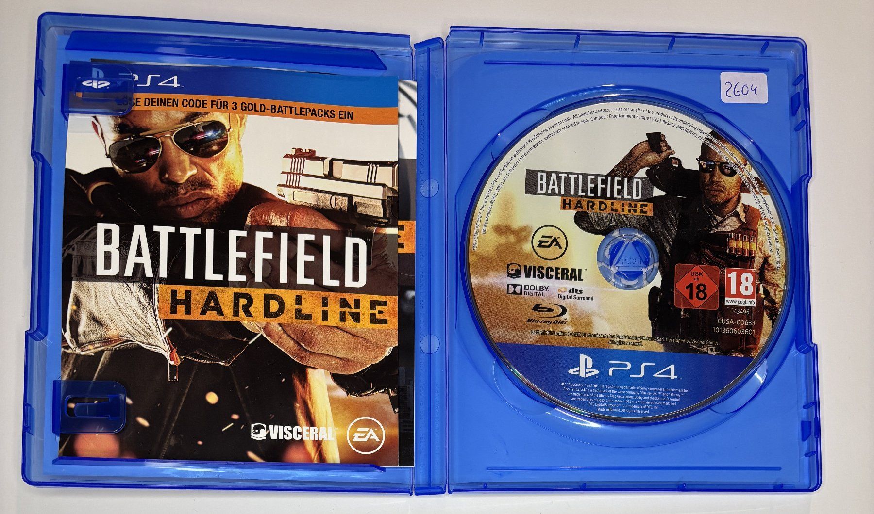 Spiele: PS4 - Battlefield: Hardline – Gebraucht aus Allschwil von Bullach 1