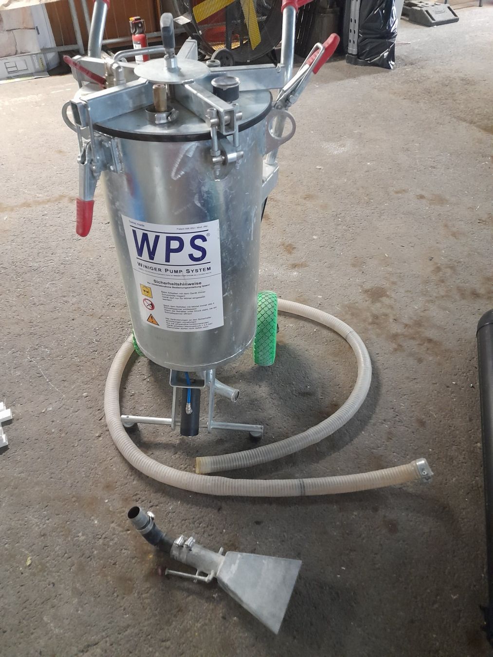 Alle Maschinen: Winiger Mörtelpumpe – Gebraucht aus Fehren von firestorm01