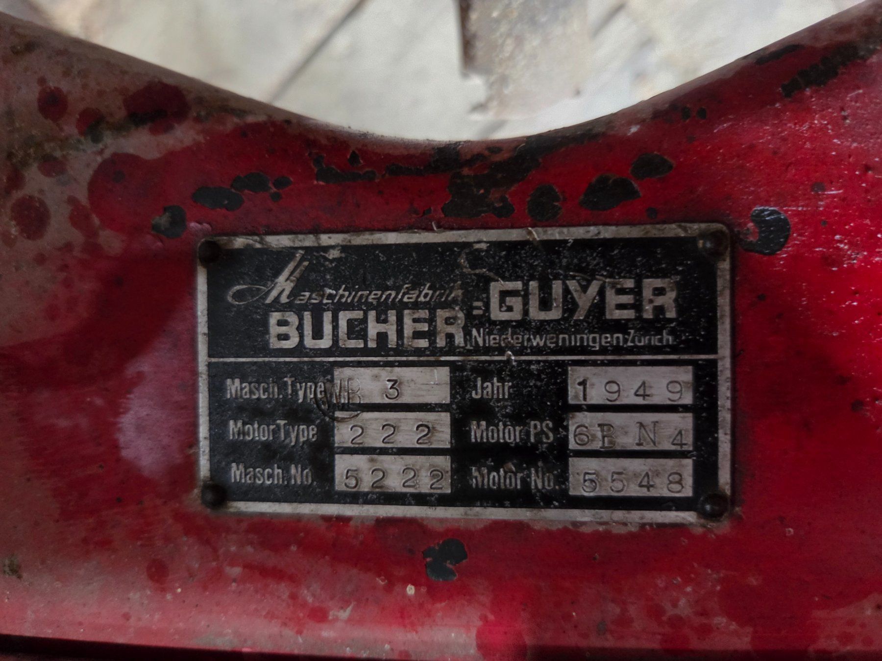 Bucher Toutes les machines: Bucher Record – D'occasion à Herisau par wei_22jb 2