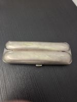 Antiker Zigarettenetui silber 800 2 Zigaretten Halter 