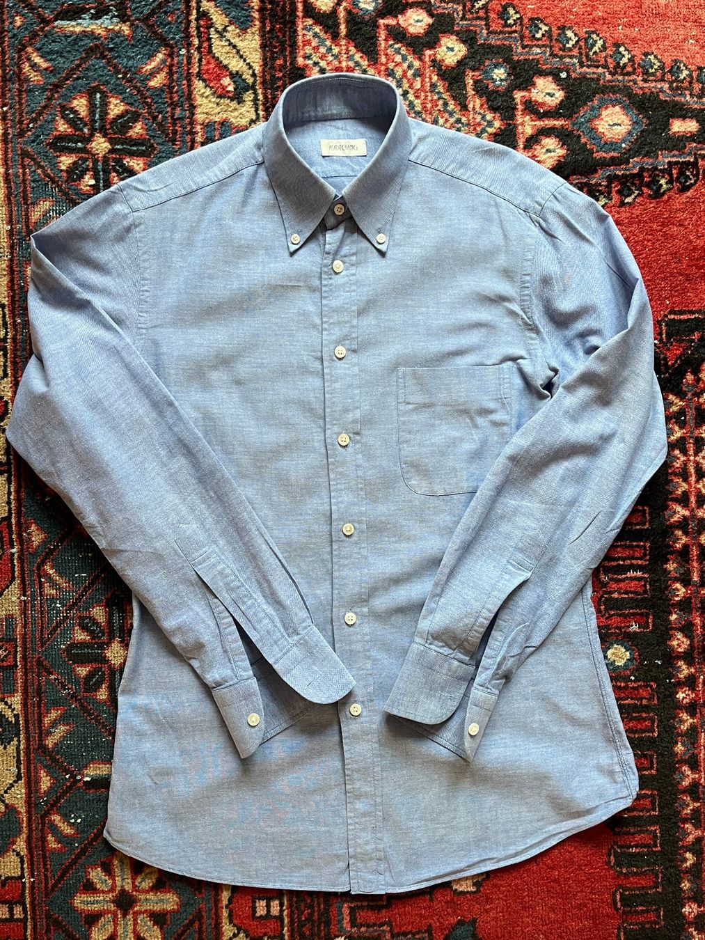 Camicie: ASCOT CHANG Herren Button-down Hemd – Usato da Zürich venduto da Adelmax
