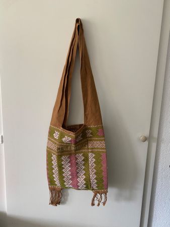 👜 Sac tissu ethnique “Colombia” – style bohème / artisanal