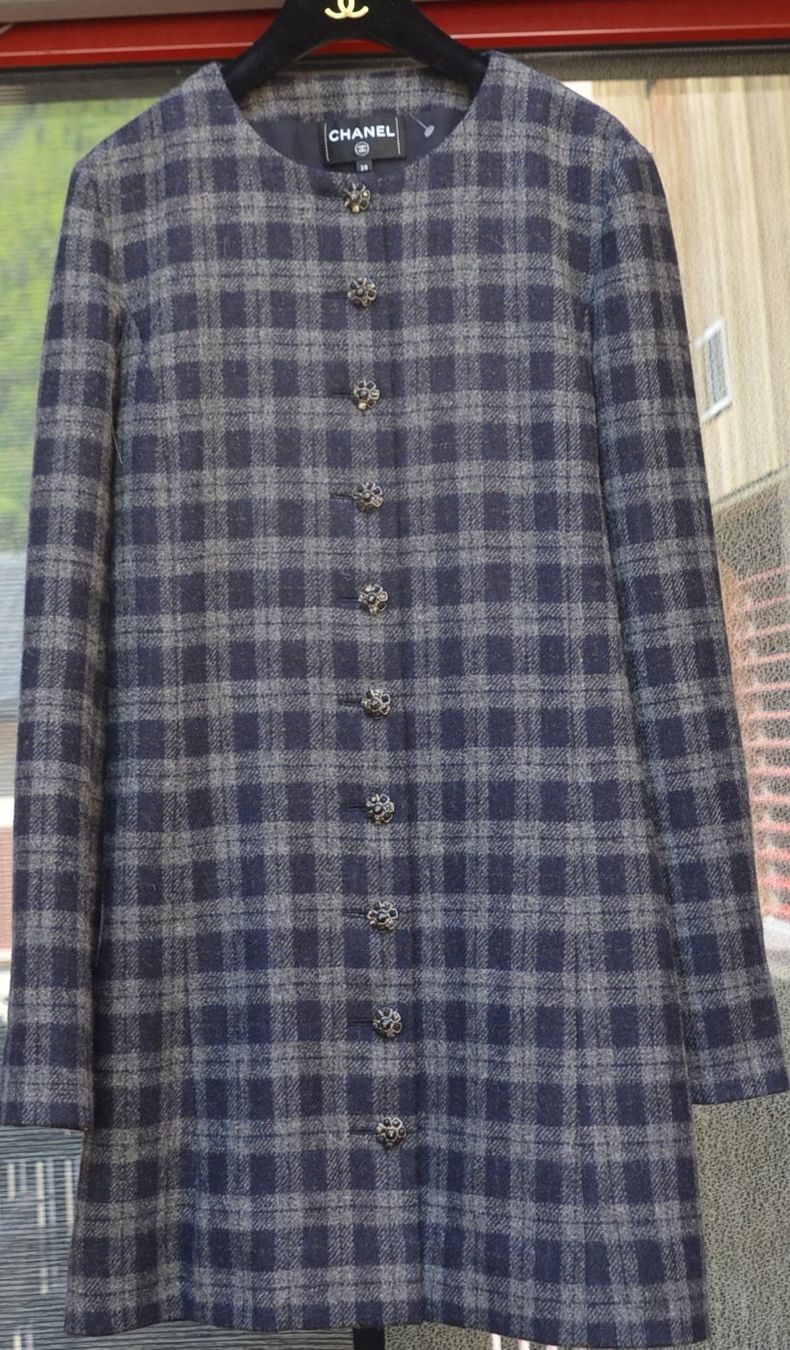 Chanel Vestiti: Chanel Kleid / robe Blazer .38 – Usato da Collonges venduto da arashee 4