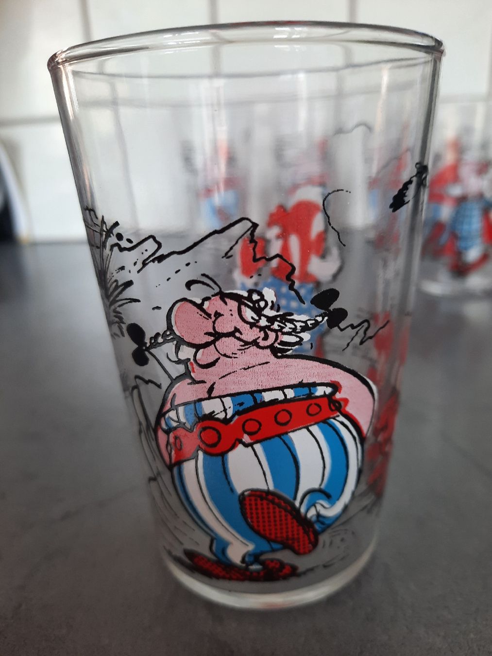 Bicchieri: 6 VERRES , ASTÉRIX. Vers 1970 – Usato da Le Locle venduto da marylise01 3
