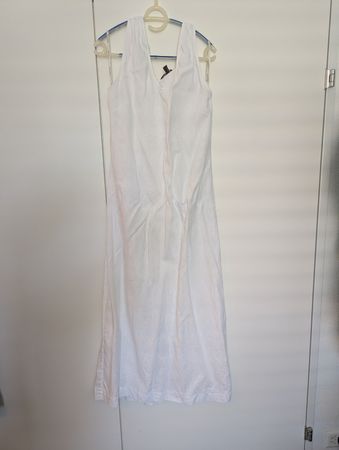 Leinenkleid, weiss, M