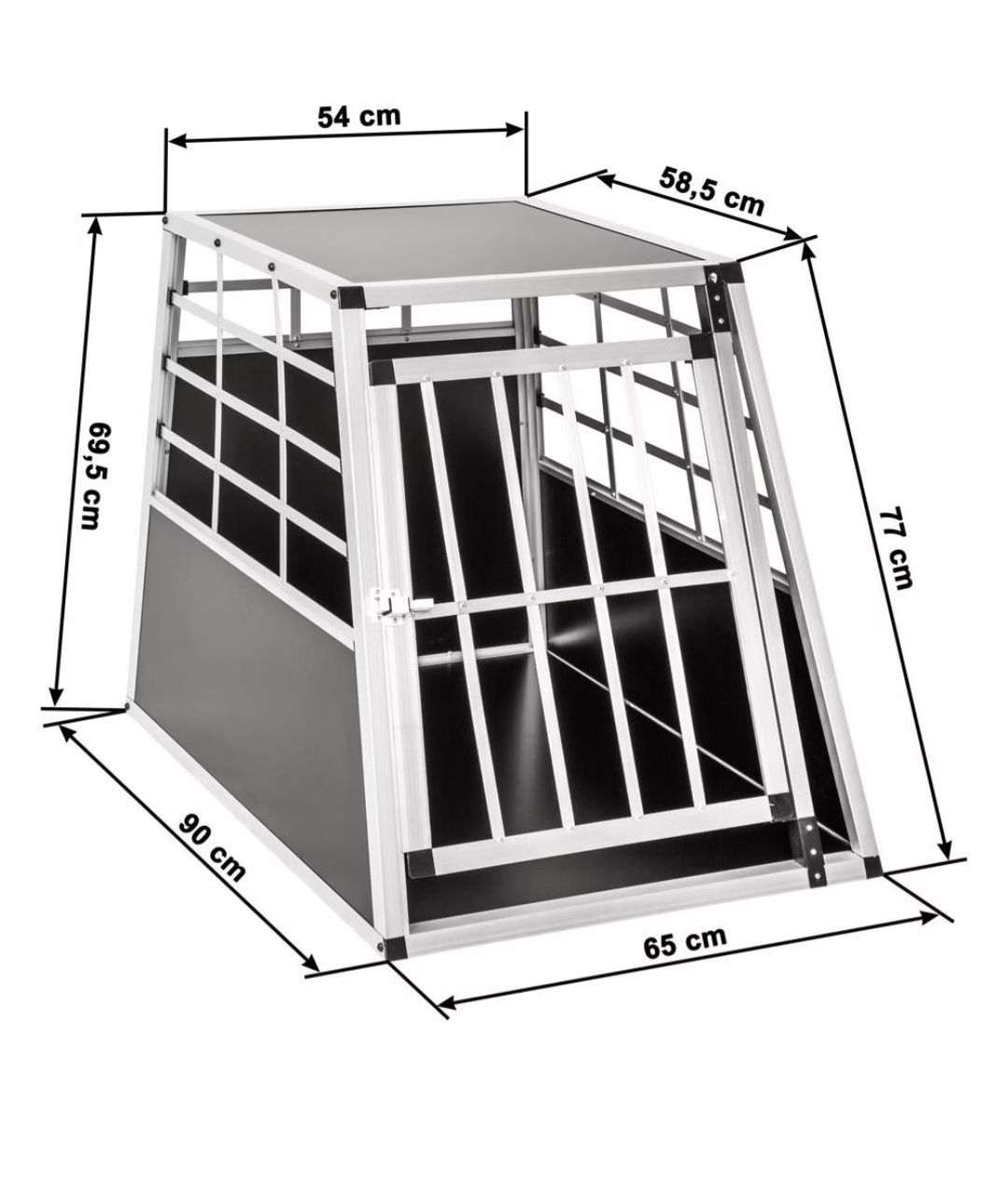 Käfige, Transport & Sicherheit: hundetransportbox (aluminium) – Gebraucht aus Wittenbach von Elena1991 2
