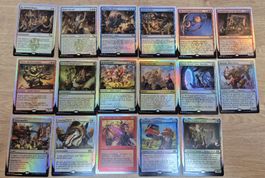 MTG Magic - 17 Foil Rares von Un-Sets aus dem List Slot (EN)