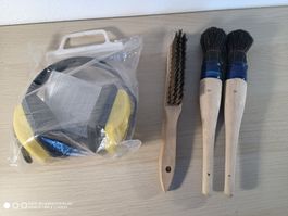 Gehörschutz Maagtechnic und Bürstenset neuwertig