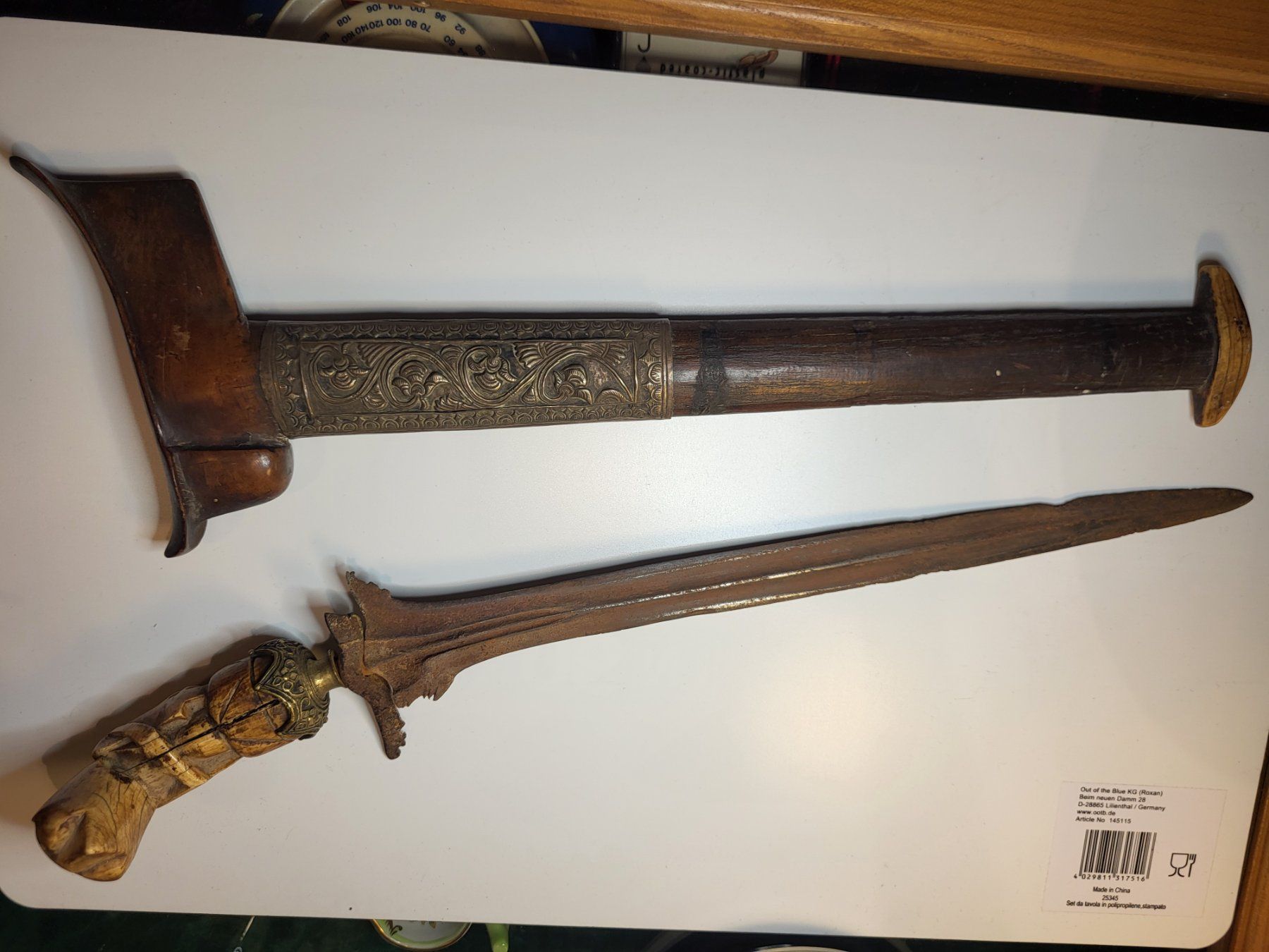 Posate: Indonesischer kris dolch messer antik – Usato da Turbenthal venduto da kai_6277