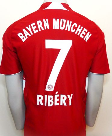 Home, Bayern München 2007-08, Ribéry, maillot vintage foot