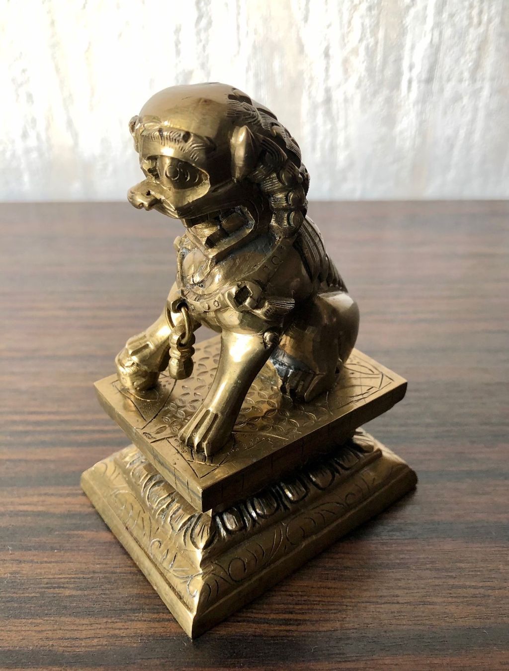 Statuette: Löwe aus Messing – Nuovo (secondo la descrizione) da Balzers venduto da Kubus