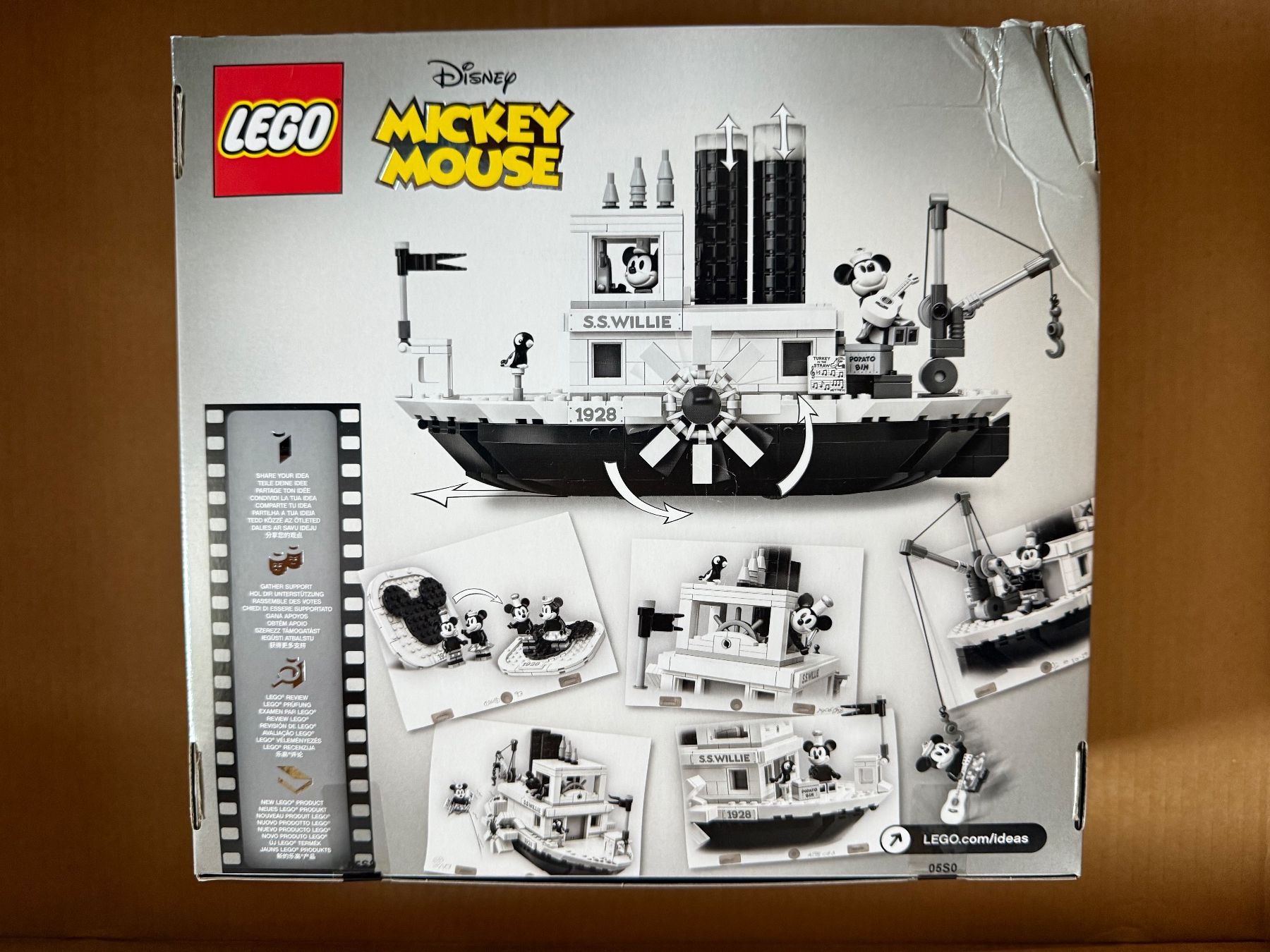 Lego Baukästen: Lego Ideas Steamboat Willie - 21317 – Neu und originalverpackt aus Basel von zekzek 3