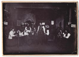 Fotografie Schauspieler im Theaterstück