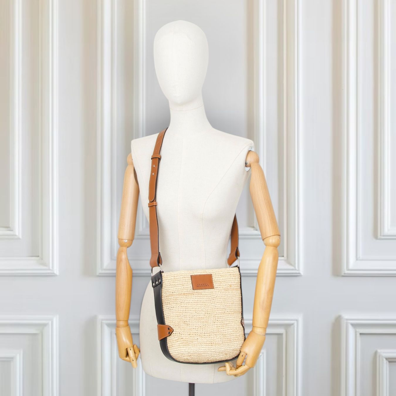 Isabel Marant Borse da donna: Isabel Marant Bayia Mini aus Raffiabast – Usato da Binningen venduto da Designerlabels 1