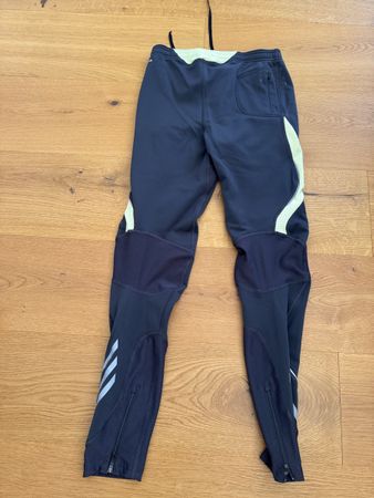 Laufhose Adidas Formotion schwarz gelb Grösse 38