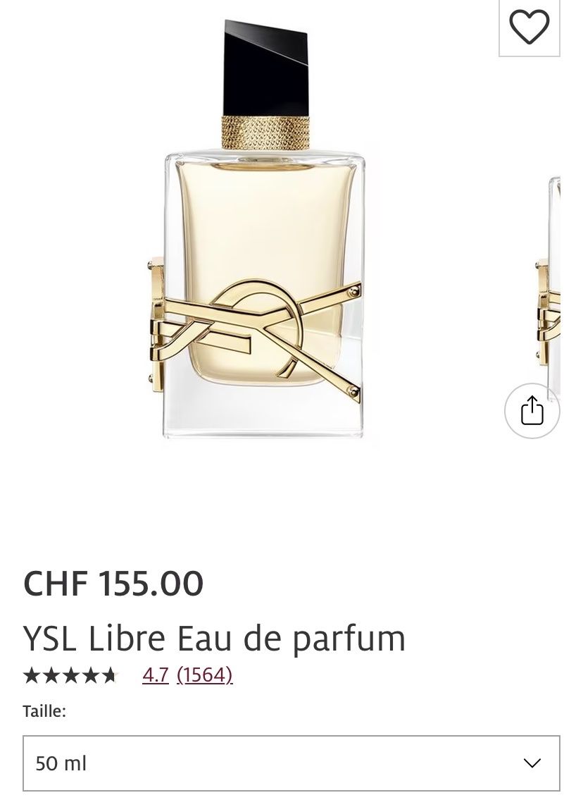 Saint Laurent Profumi & Eau de Toilette: Libre Yves Saint Laurent EDP 50mL OVP – Nuovo e nell'imballaggio originale da Givisiez venduto da dor_xb9k 1