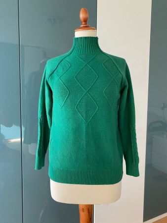 Grüner Pullover Einheitsgröße [S/M]