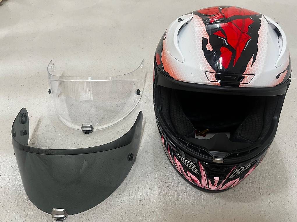 Caschi & visiere: Motorradhelm HJC Carnage Grösse M – Usato da St. Gallen venduto da CarpeDiem9