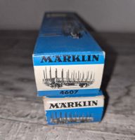 Leerkarton / OVP von Märklin Nr. 4607 Güterwagen (defekt)