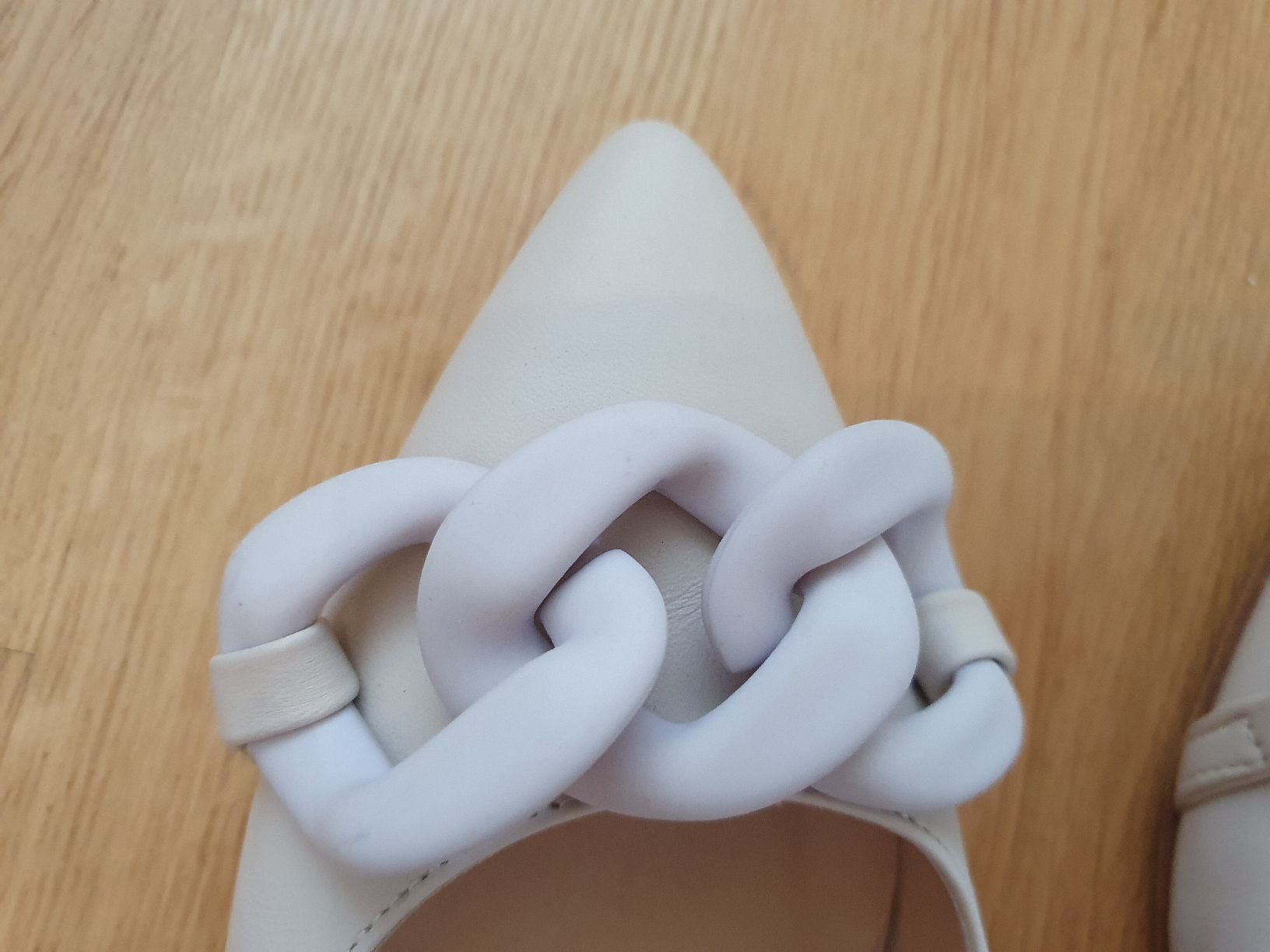 Damenschuhe: Lederballerina beige Grösse 39 – Neu (gemäss Beschreibung) aus Wettingen von __Dom__ 7